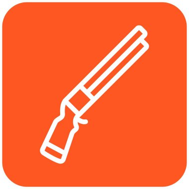 Silah Vektörü Simgesi Tasarım İllüstrasyonu