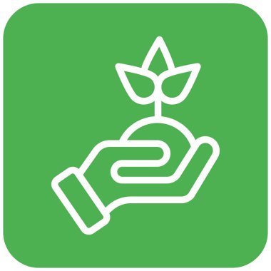 Replant Vektör Simgesi Tasarım İllüstrasyonu