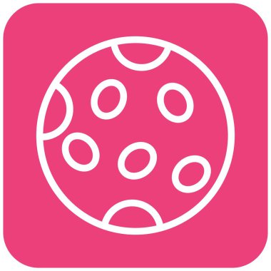 Mars Vektör Simgesi Tasarım İllüstrasyonu