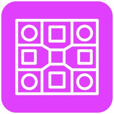 Masa oyunu Vektör Simgesi Tasarım ResmiComment