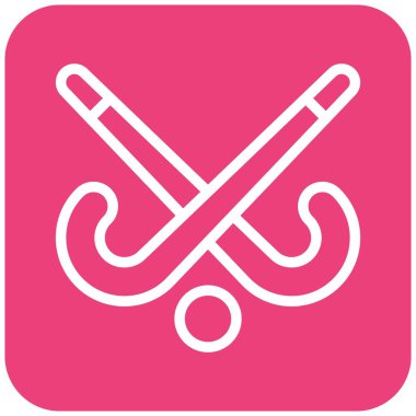 Hokey Vektör Simgesi Tasarım İllüstrasyonu