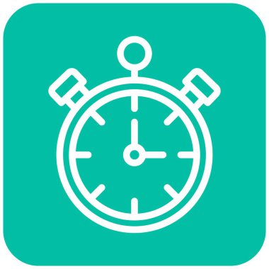 Stopwatch Vector Icon Design Illustration clipart