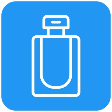 Parfüm Vektörü Simgesi Tasarım İllüstrasyonu