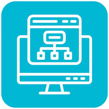 Durum Haritası Vektör Simgesi Tasarım İllüstrasyonu