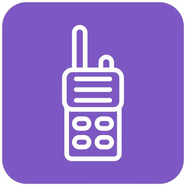 Stock vector Walkie talkie Vector Icon Design Illustration