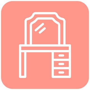 Giyinme Tablosu Vektörü Simgesi Tasarım İllüstrasyonu