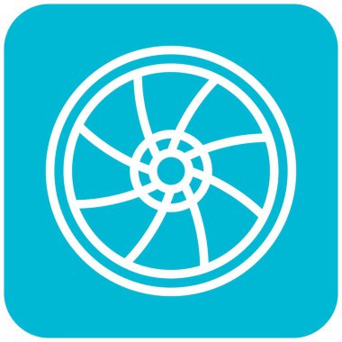 Lens Vektör Simgesi Tasarımı Çizimi