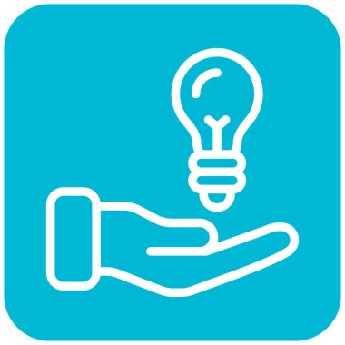 Çözüm Vektörü Simgesi Tasarım İllüstrasyonu