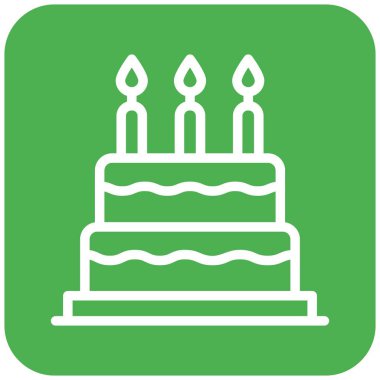 Pasta Vektörü Simgesi Tasarımı Çizimi