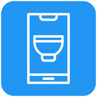 Mobil tarif Vektör Simgesi Tasarım İllüstrasyonu