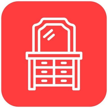 Giyinme Tablosu Vektörü Simgesi Tasarım İllüstrasyonu