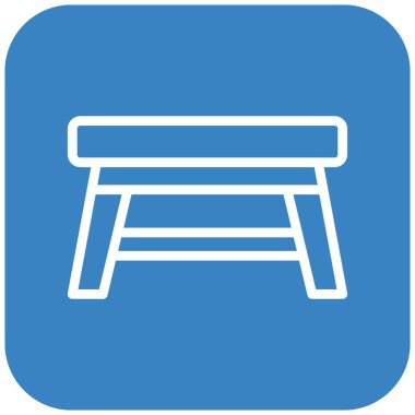 Tablo Vektörü Simgesi Tasarım İllüstrasyonu