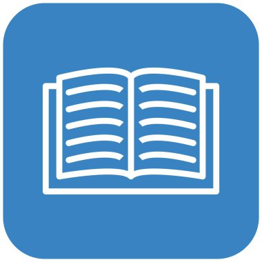 Rehber Kitap Vektörü Simgesi Tasarım İllüstrasyonuName