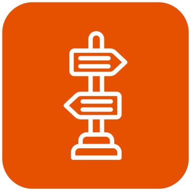 Yönetmen Vektör Simgesi Tasarım İllüstrasyonu