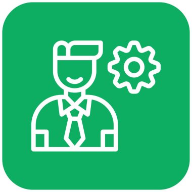 Yetenek Vektörü Simgesi Tasarım İllüstrasyonu