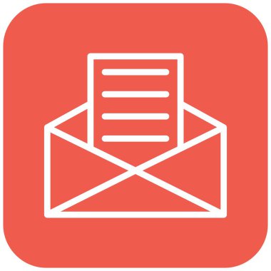 Harf Vektörü Simgesi Tasarım İllüstrasyonu