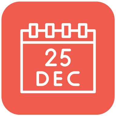 Takvim Vektörü Simgesi Tasarım İllüstrasyonu