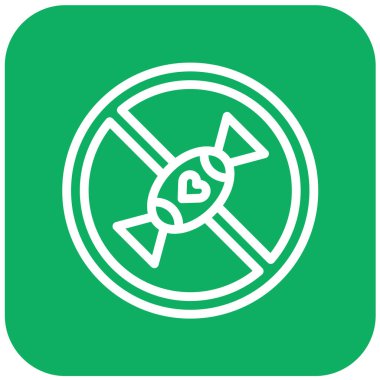 Tatlı Vektör Simgesi Tasarımı Yok