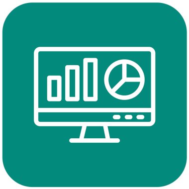 Web Analizi Vektör Simgesi Tasarım İllüstrasyonu