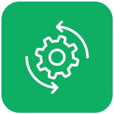 Agile Vektör Simgesi Tasarım İllüstrasyonu