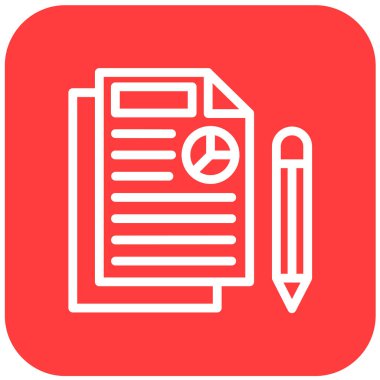 Infographic Vektör Simgesi Tasarım İllüstrasyonu