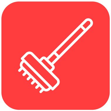 Temizleyici Vektör Simgesi Tasarım İllüstrasyonu