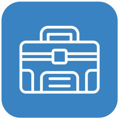 Çanta Vektör Simgesi Tasarım İllüstrasyonu