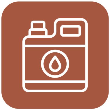 Boşaltma Temizleyici Vektör Simgesi Tasarım İllüstrasyonu