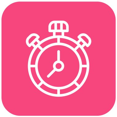 Zamanlayıcı Vektörü Simge Tasarımı İllüstrasyonu