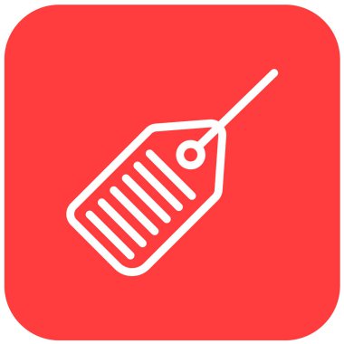 Fiyat Etiketi Vektör Simgesi Tasarım İllüstrasyonu