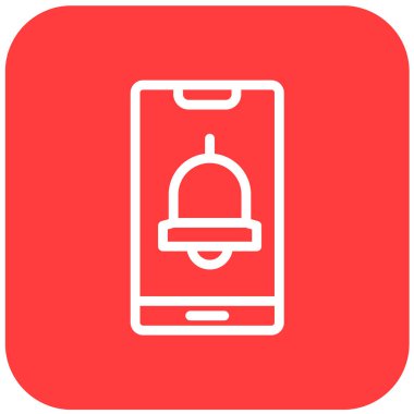 Akıllı Telefon Vektör Simgesi Tasarım İllüstrasyonu