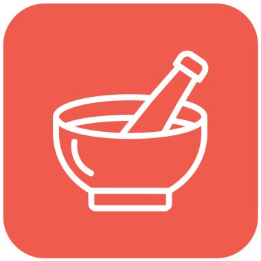 Çorba Vektörü Simgesi Tasarımı Çizimi