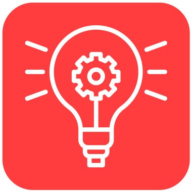 İş Fikri Vektörü Simgesi Tasarım İllüstrasyonu