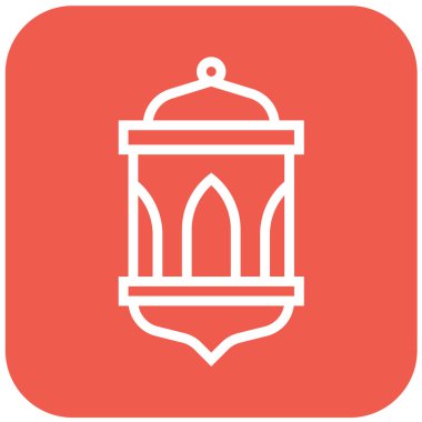 Fener Vektörü Simgesi Tasarım İllüstrasyonu