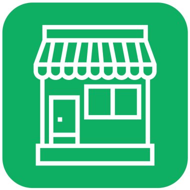 Depo Vektörü Simgesi Tasarım İllüstrasyonuName