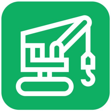 Turna Makinesi Vektör Simgesi Tasarım İllüstrasyonu