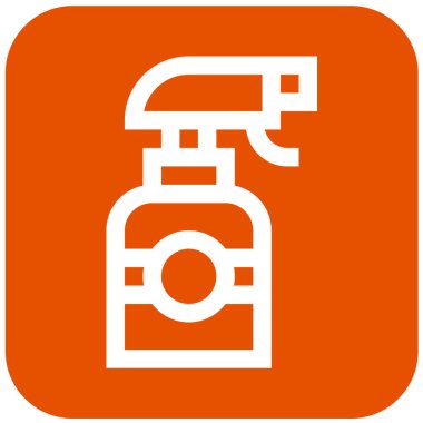 Spreyleme Vektörü Simgesi Tasarım İllüstrasyonu