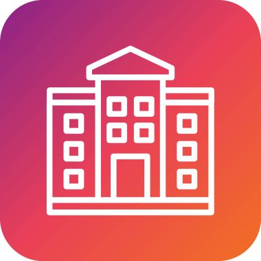 Salon Vektörü Simgesi Tasarım İllüstrasyonu