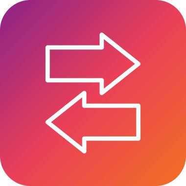 Aktarım Vektörü Simgesi Tasarım İllüstrasyonu