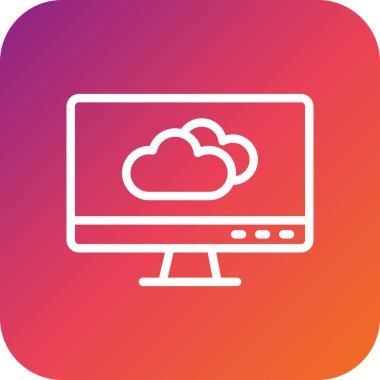 Tahmin Vektörü Simgesi Tasarım İllüstrasyonu