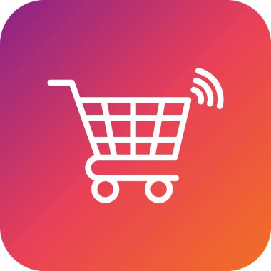 Otomobil Vektörü Simgesi Tasarım İllüstrasyonu