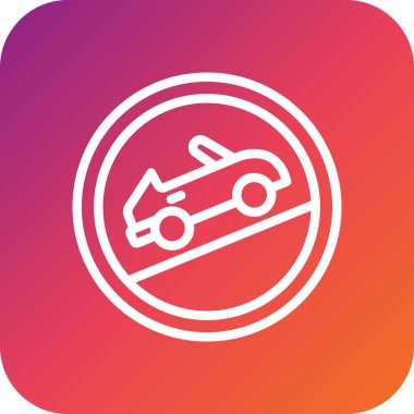 Ascent Vektör Simgesi Tasarım İllüstrasyonu