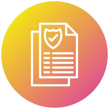 Sayfa Vektörü Simgesi Tasarım İllüstrasyonu