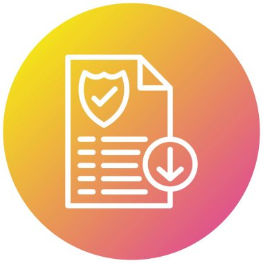 Vektör Simgesi Tasarım İllüstrasyonu İndir