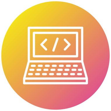 Hacklenmiş Vektör Simgesi Tasarım İllüstrasyonu