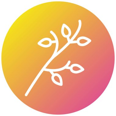 Şube Vektörü Simgesi Tasarım İllüstrasyonu