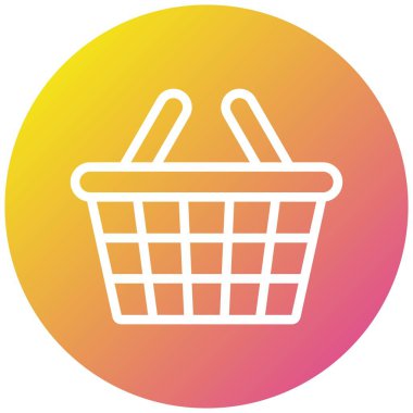 Piknik Vektörü Simgesi Tasarım İllüstrasyonu