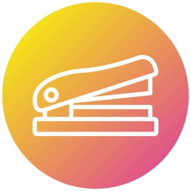 Zımba Vektörü Simgesi Tasarım İllüstrasyonu