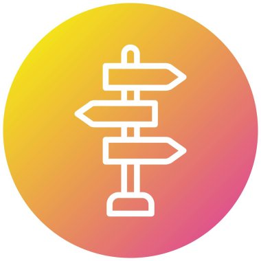 İmza Vektörü Simgesi Tasarım İllüstrasyonu