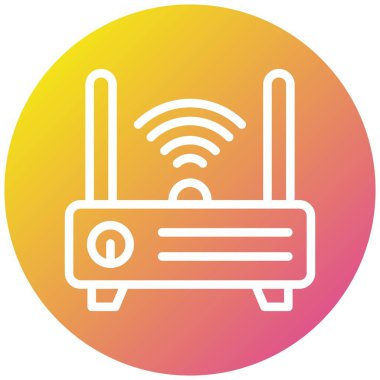 Yönlendirici Vektör Simgesi Tasarım İllüstrasyonu